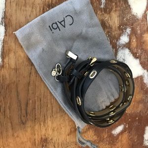 CAbi Jewelry - Cabi Black Wrap Bracelet CAbi Jewelry - Cabi Black Wrap Bracelet